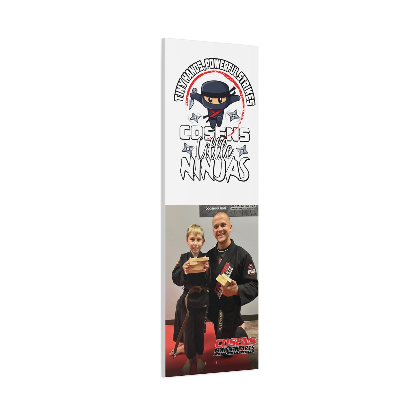 Custom Martial Arts Canvas Prints – A Memorable Gift for Proud Parents!