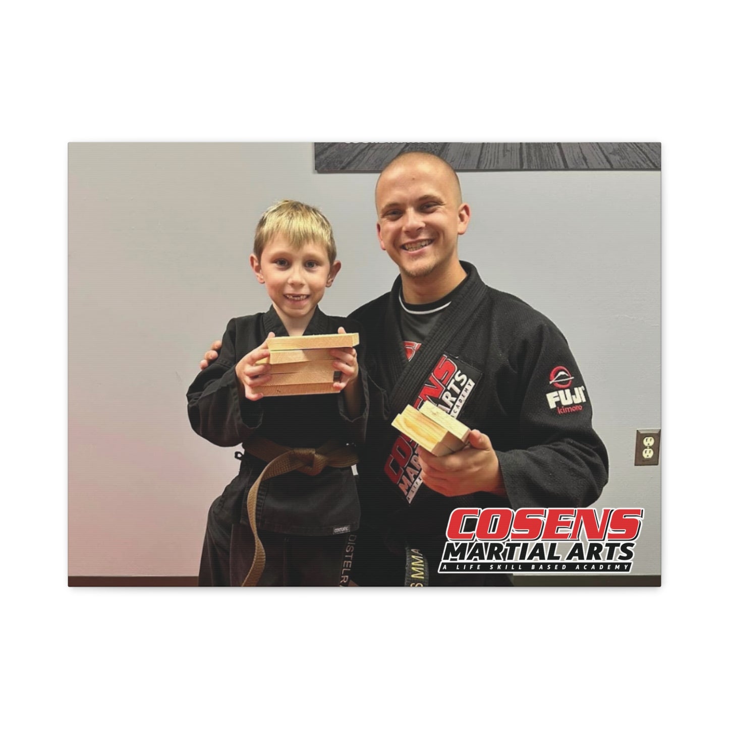 Custom Martial Arts Canvas Prints – A Memorable Gift for Proud Parents!