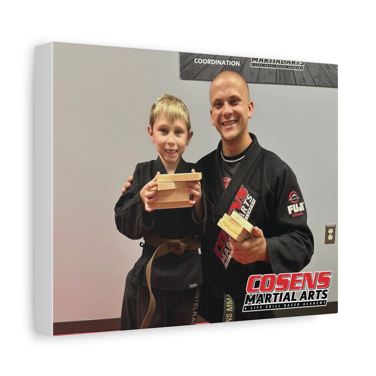 Custom Martial Arts Canvas Prints – A Memorable Gift for Proud Parents!