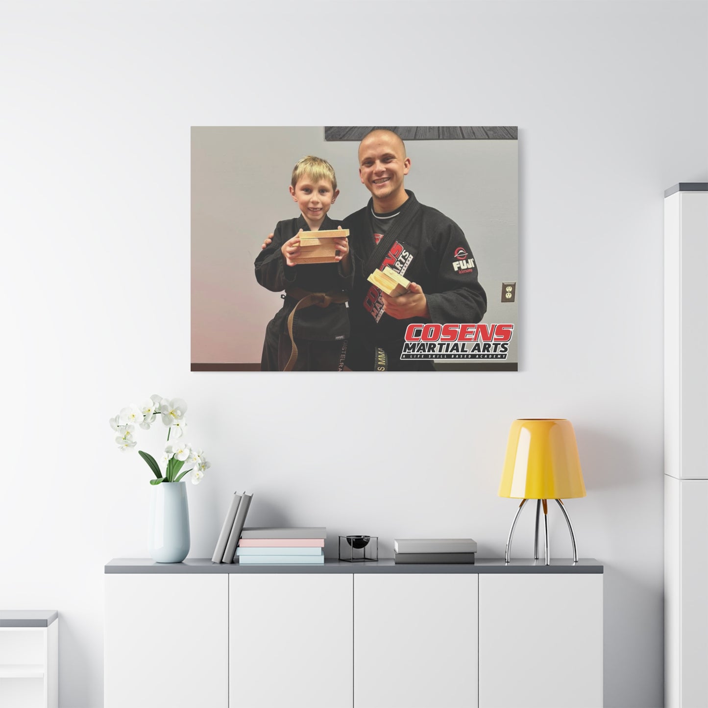 Custom Martial Arts Canvas Prints – A Memorable Gift for Proud Parents!