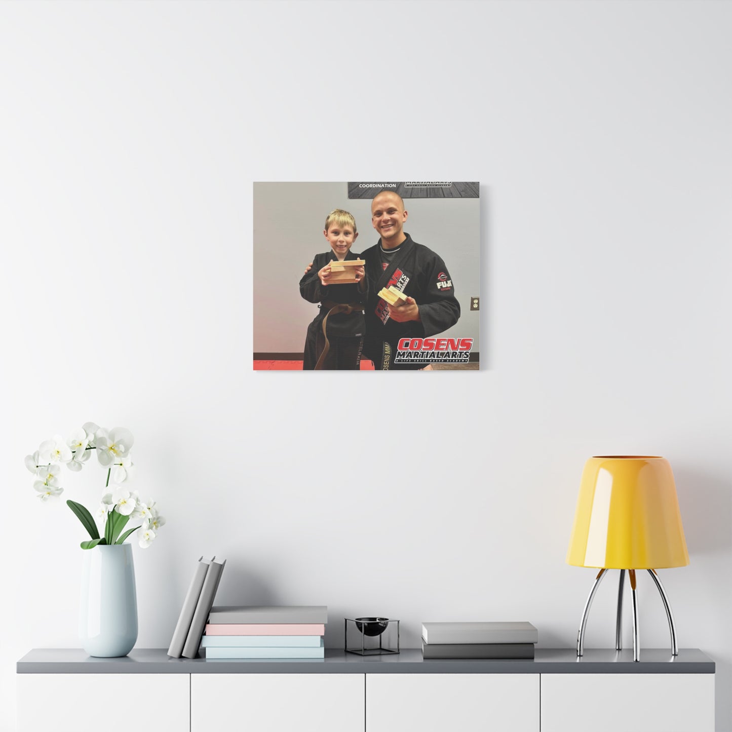 Custom Martial Arts Canvas Prints – A Memorable Gift for Proud Parents!