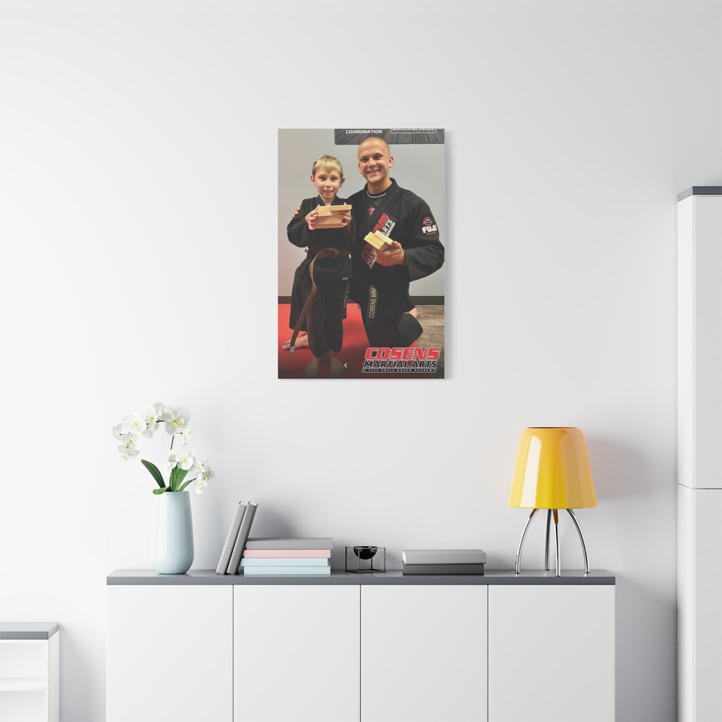 Custom Martial Arts Canvas Prints – A Memorable Gift for Proud Parents!