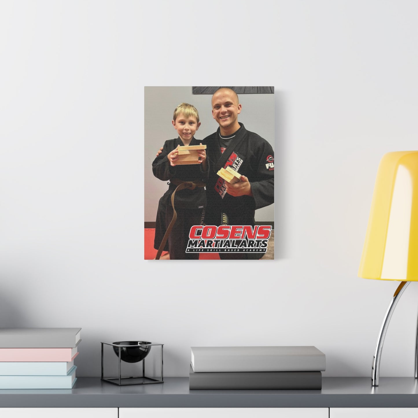 Custom Martial Arts Canvas Prints – A Memorable Gift for Proud Parents!