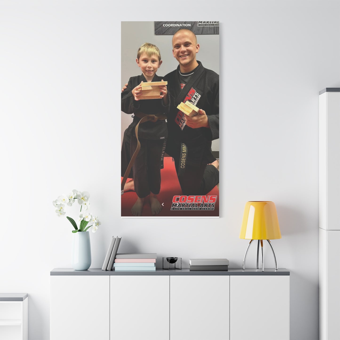 Custom Martial Arts Canvas Prints – A Memorable Gift for Proud Parents!