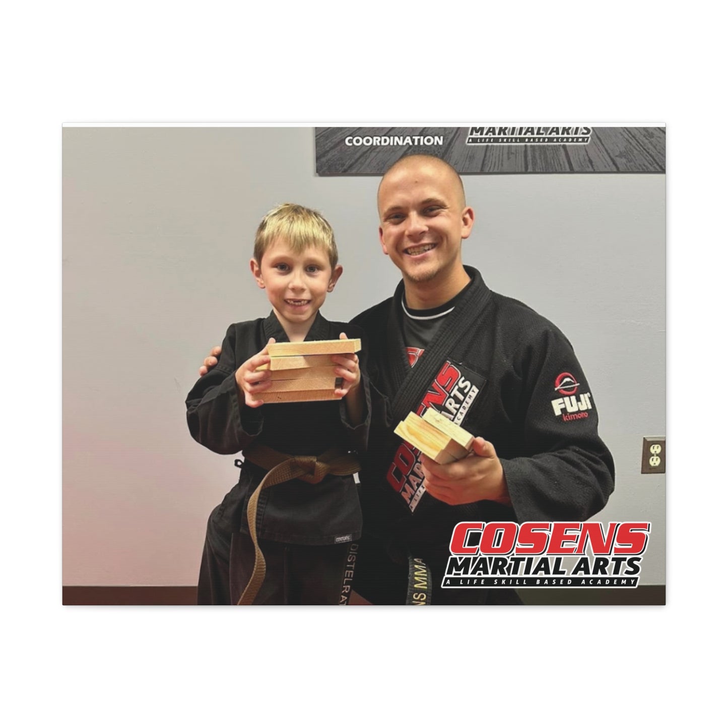 Custom Martial Arts Canvas Prints – A Memorable Gift for Proud Parents!