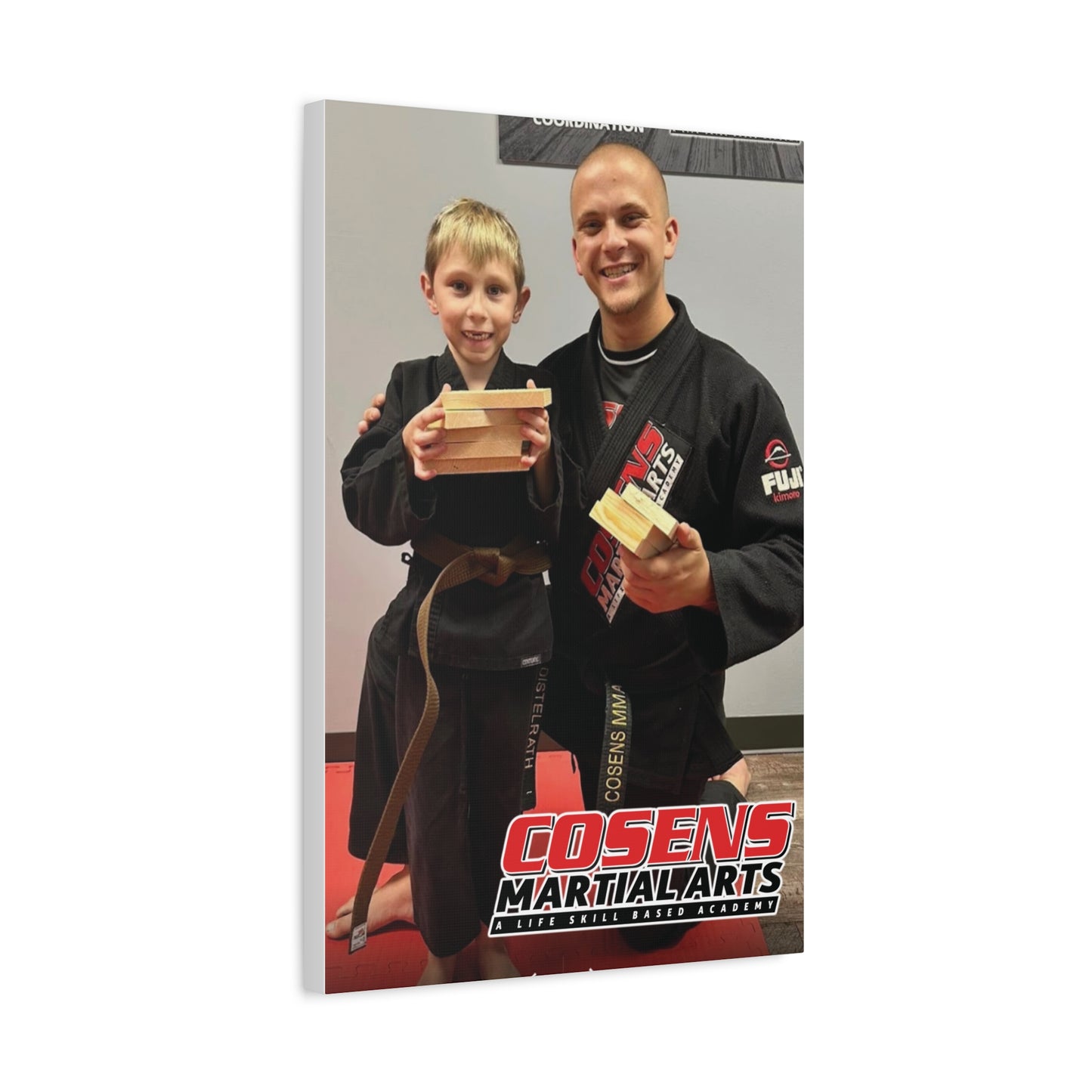 Custom Martial Arts Canvas Prints – A Memorable Gift for Proud Parents!