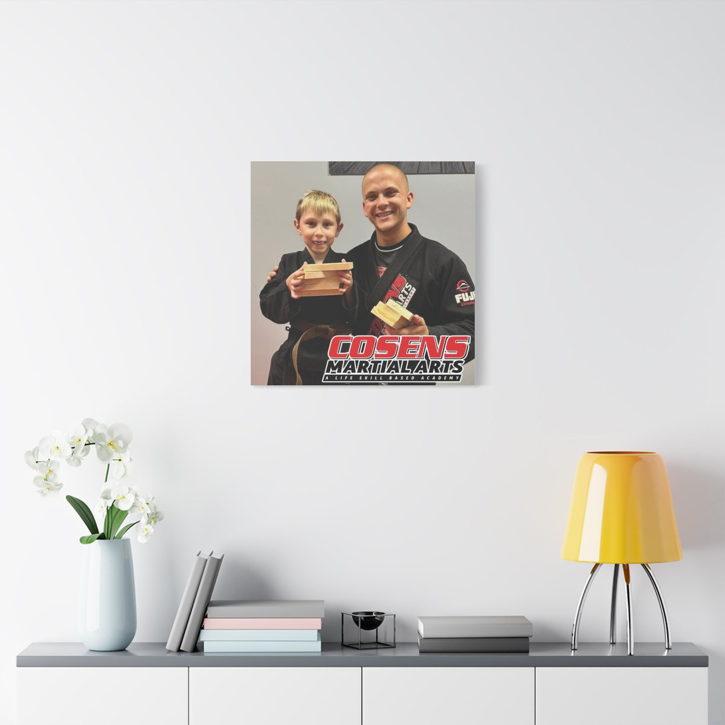 Custom Martial Arts Canvas Prints – A Memorable Gift for Proud Parents!