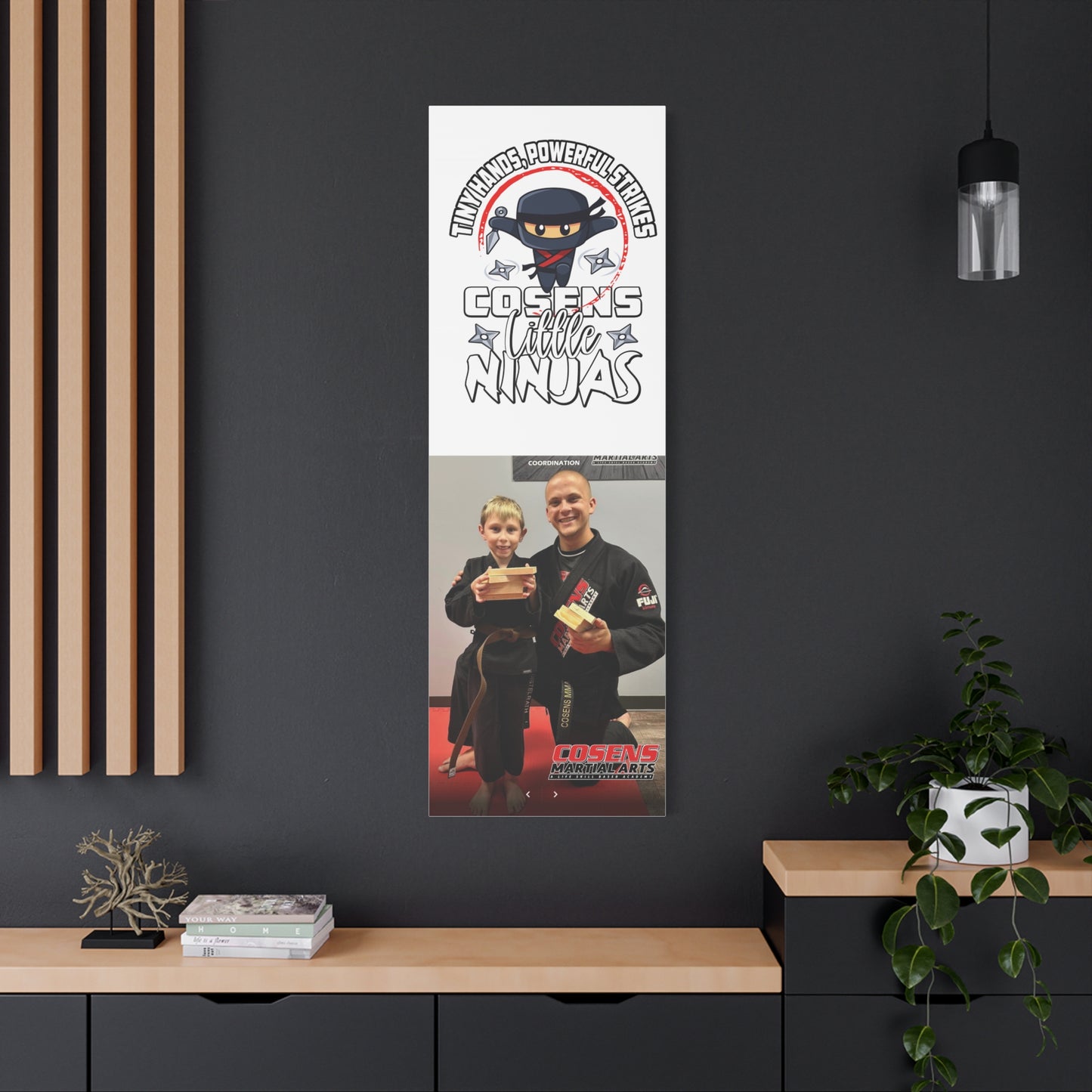 Custom Martial Arts Canvas Prints – A Memorable Gift for Proud Parents!