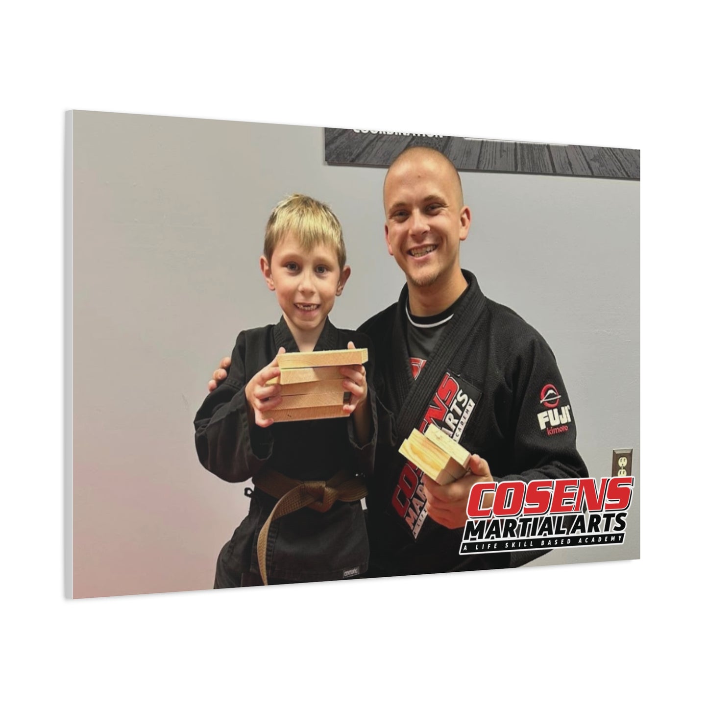 Custom Martial Arts Canvas Prints – A Memorable Gift for Proud Parents!