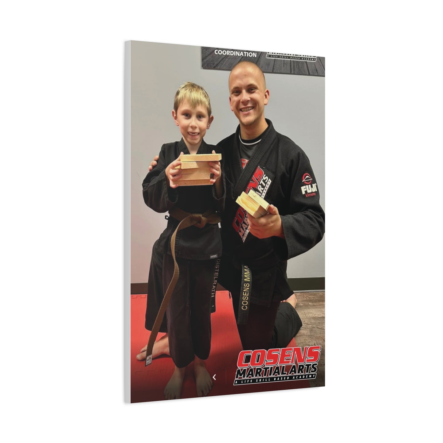 Custom Martial Arts Canvas Prints – A Memorable Gift for Proud Parents!