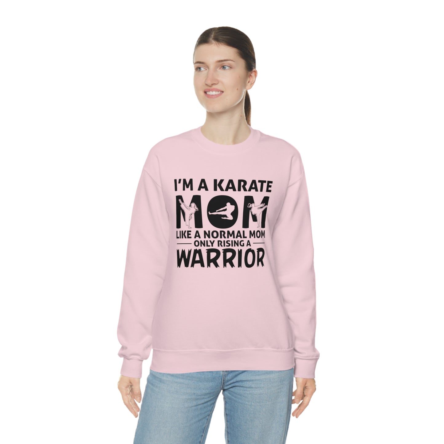 Cosens I'm a Karate Mom Heavy Blend™ Crewneck Sweatshirt