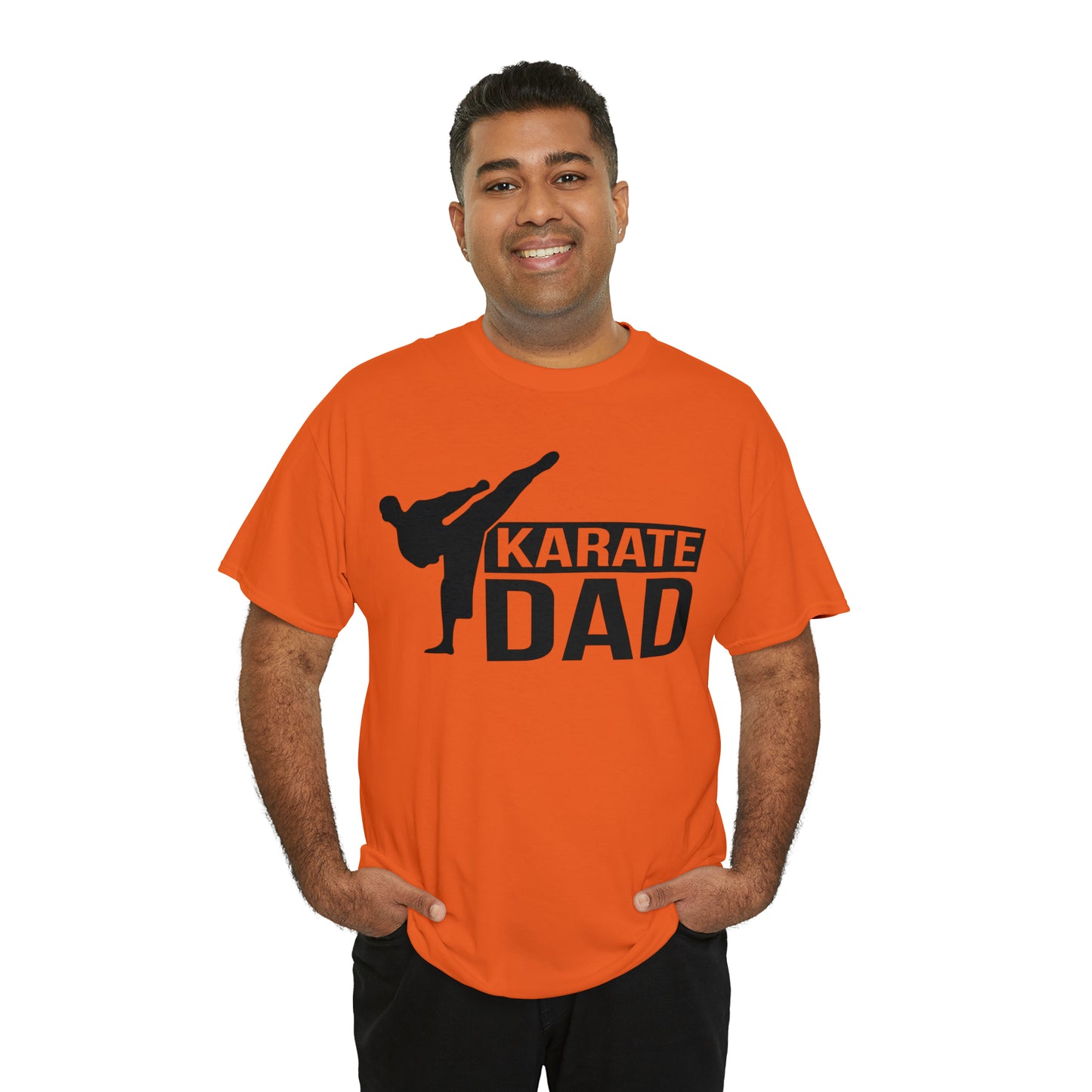 Karate Dad New Heavy Cotton Tee