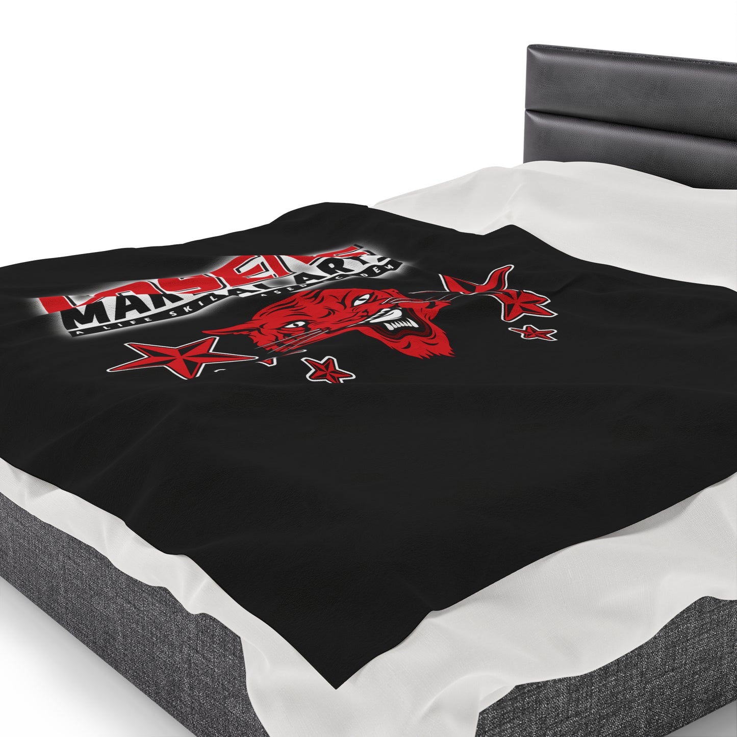 Fierce Comfort – Cosens Martial Arts Tiger Emblem Blanket