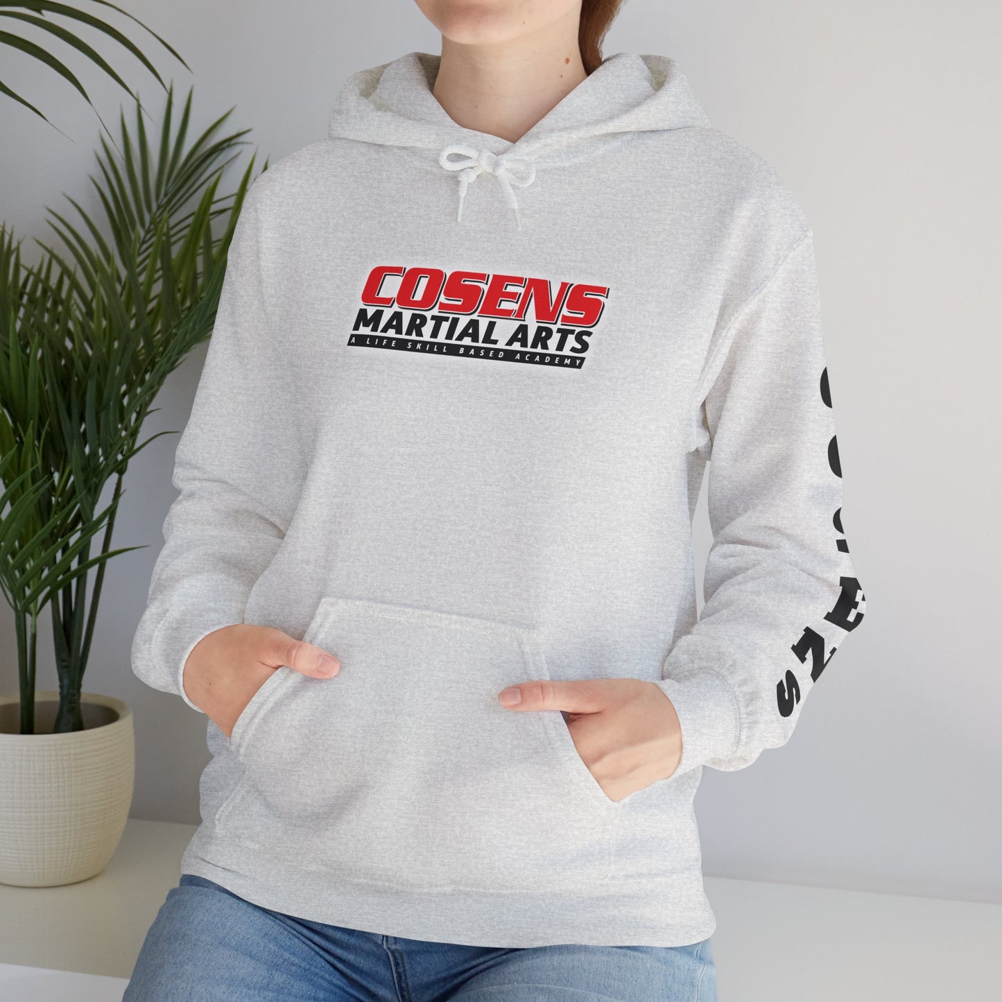 Adult Custom Pullover Hooded Sweatshirt (Name on Sleeve)