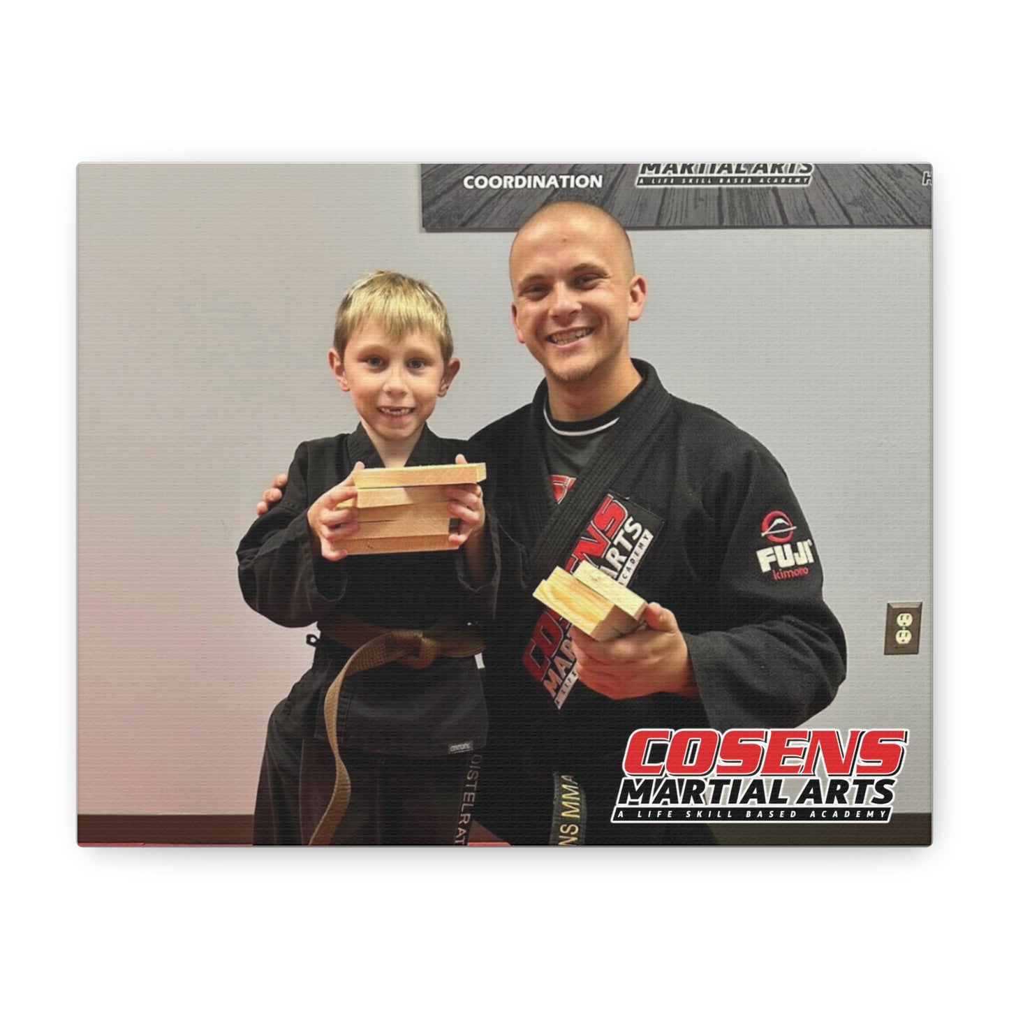 Custom Martial Arts Canvas Prints – A Memorable Gift for Proud Parents!