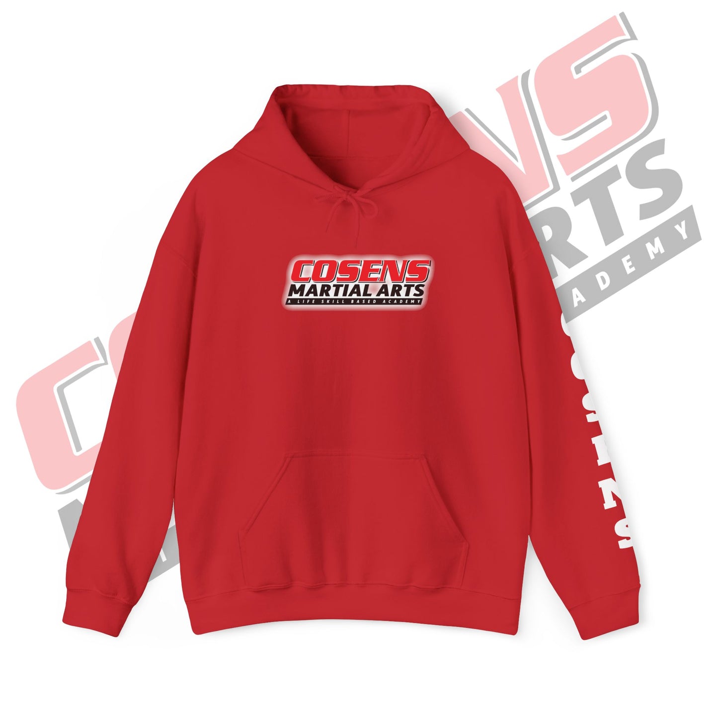 Adult Custom Pullover Hooded Sweatshirt (Name on Sleeve)