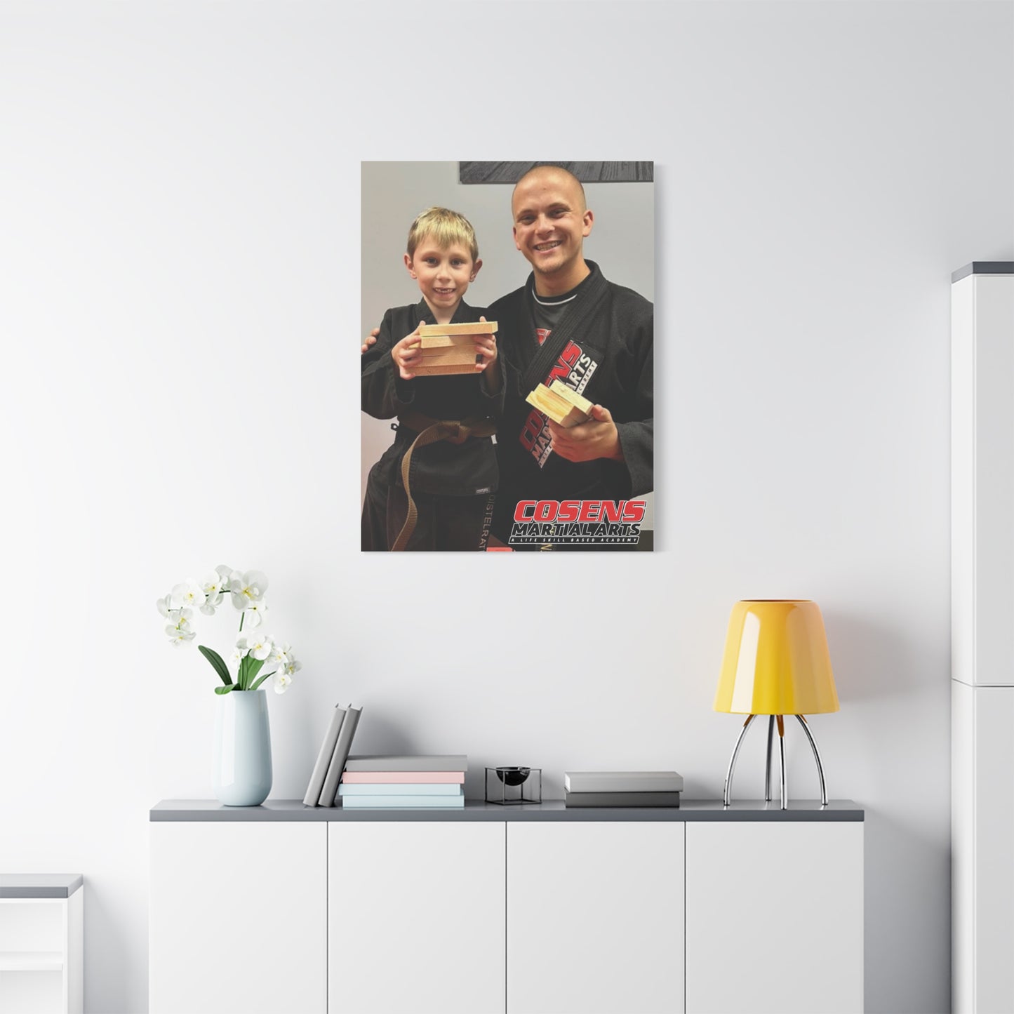 Custom Martial Arts Canvas Prints – A Memorable Gift for Proud Parents!