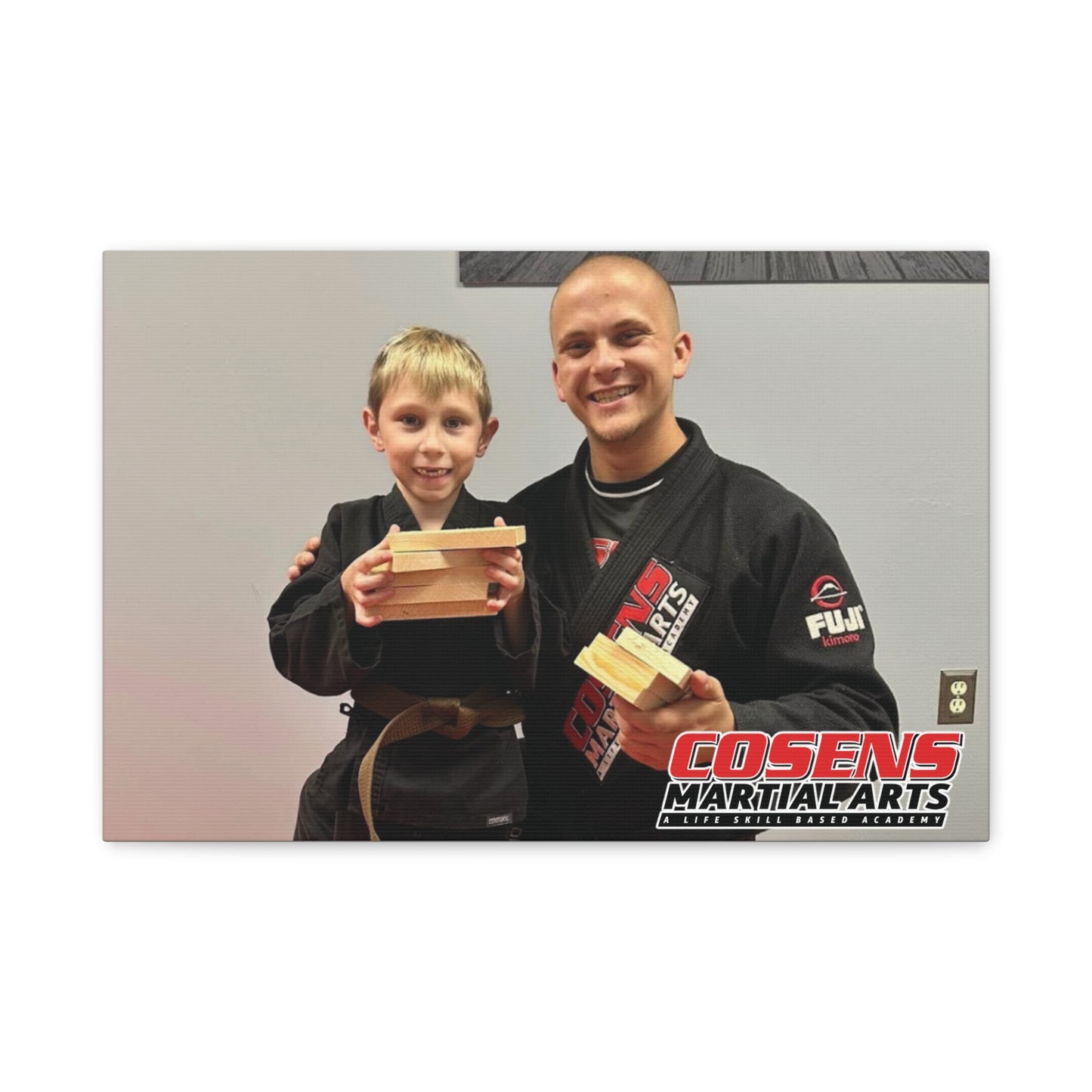 Custom Martial Arts Canvas Prints – A Memorable Gift for Proud Parents!