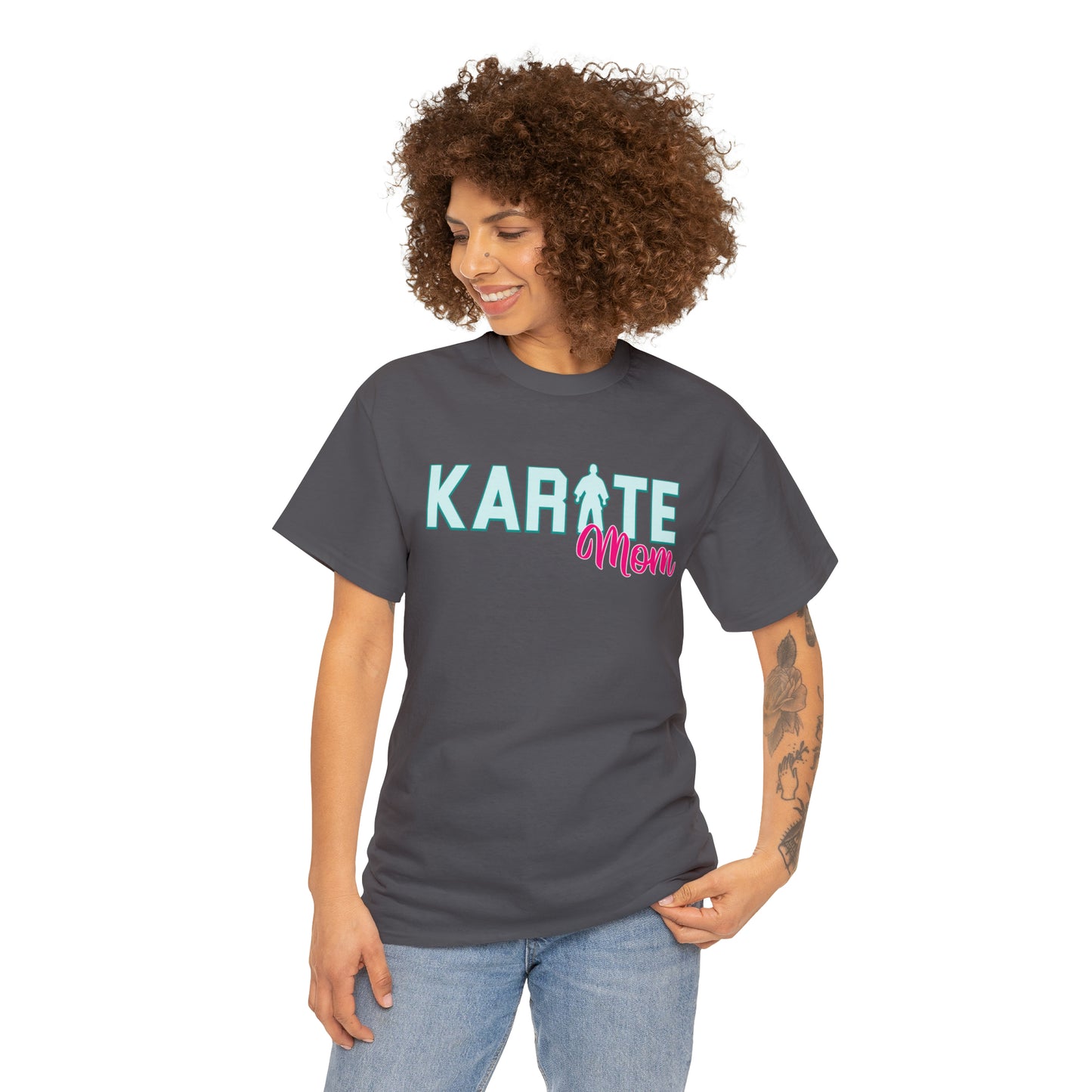 Karate Mom Life Heavy Cotton Tee