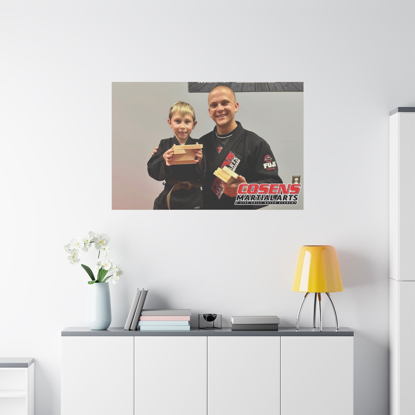 Custom Martial Arts Canvas Prints – A Memorable Gift for Proud Parents!