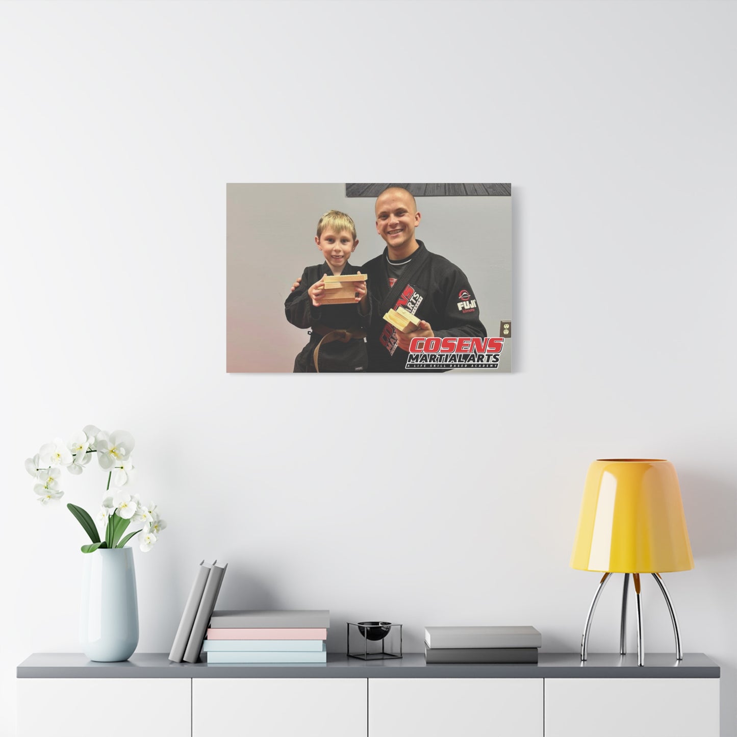 Custom Martial Arts Canvas Prints – A Memorable Gift for Proud Parents!