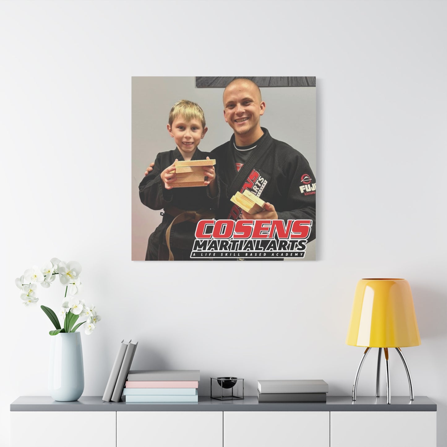 Custom Martial Arts Canvas Prints – A Memorable Gift for Proud Parents!