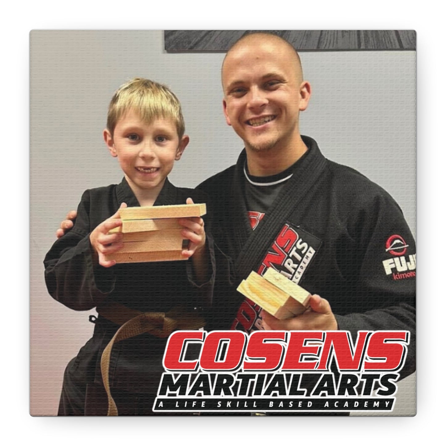 Custom Martial Arts Canvas Prints – A Memorable Gift for Proud Parents!