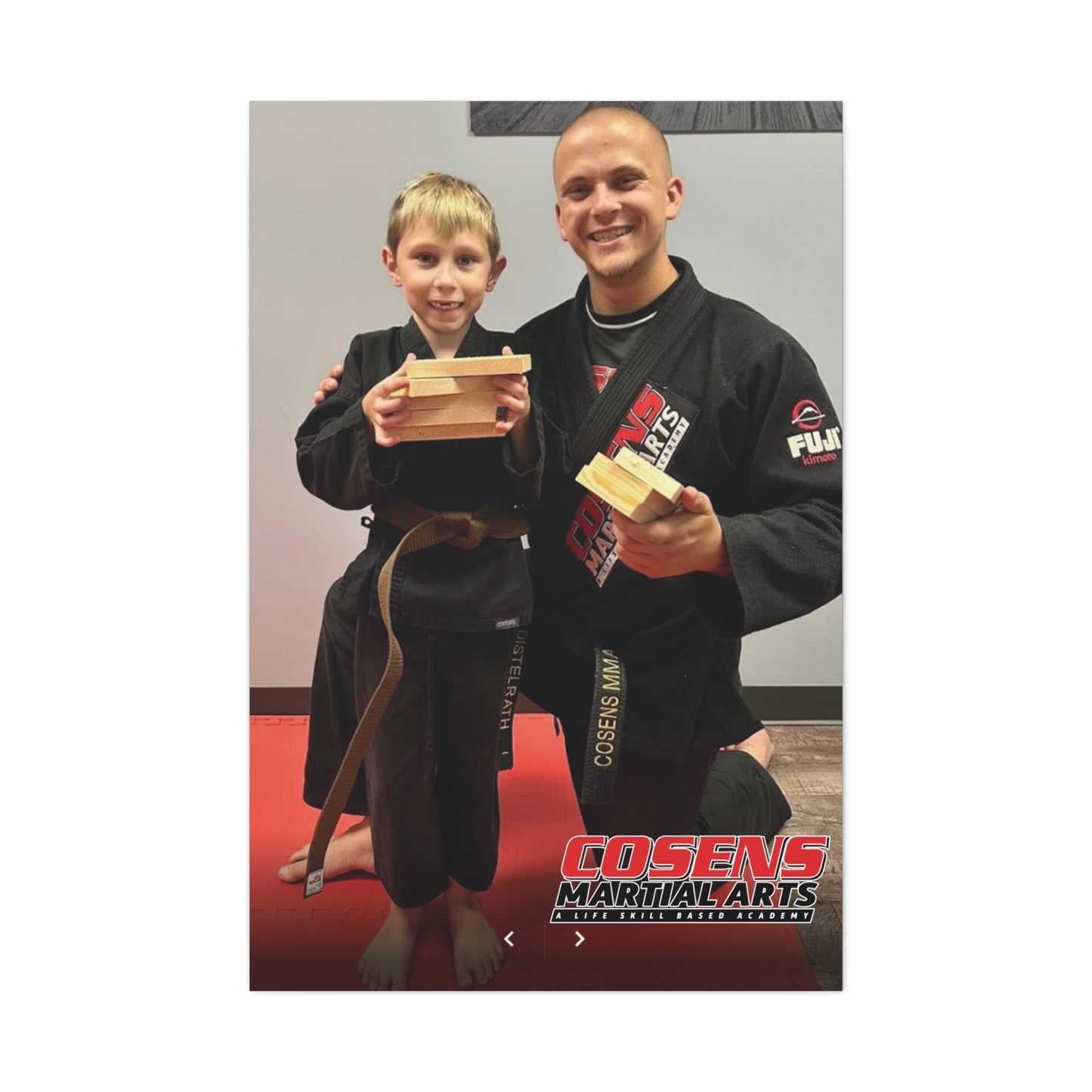 Custom Martial Arts Canvas Prints – A Memorable Gift for Proud Parents!