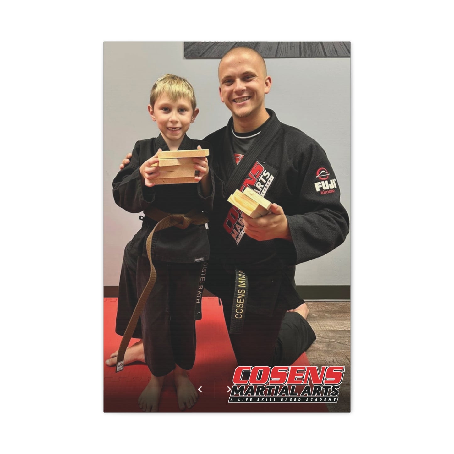 Custom Martial Arts Canvas Prints – A Memorable Gift for Proud Parents!