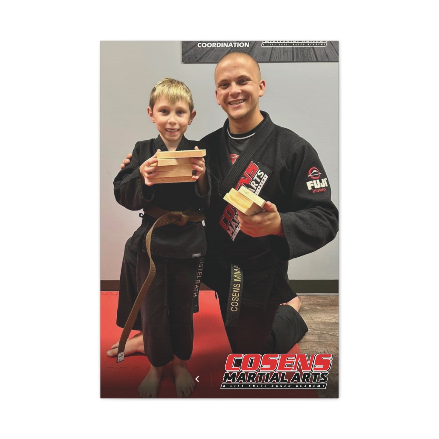 Custom Martial Arts Canvas Prints – A Memorable Gift for Proud Parents!