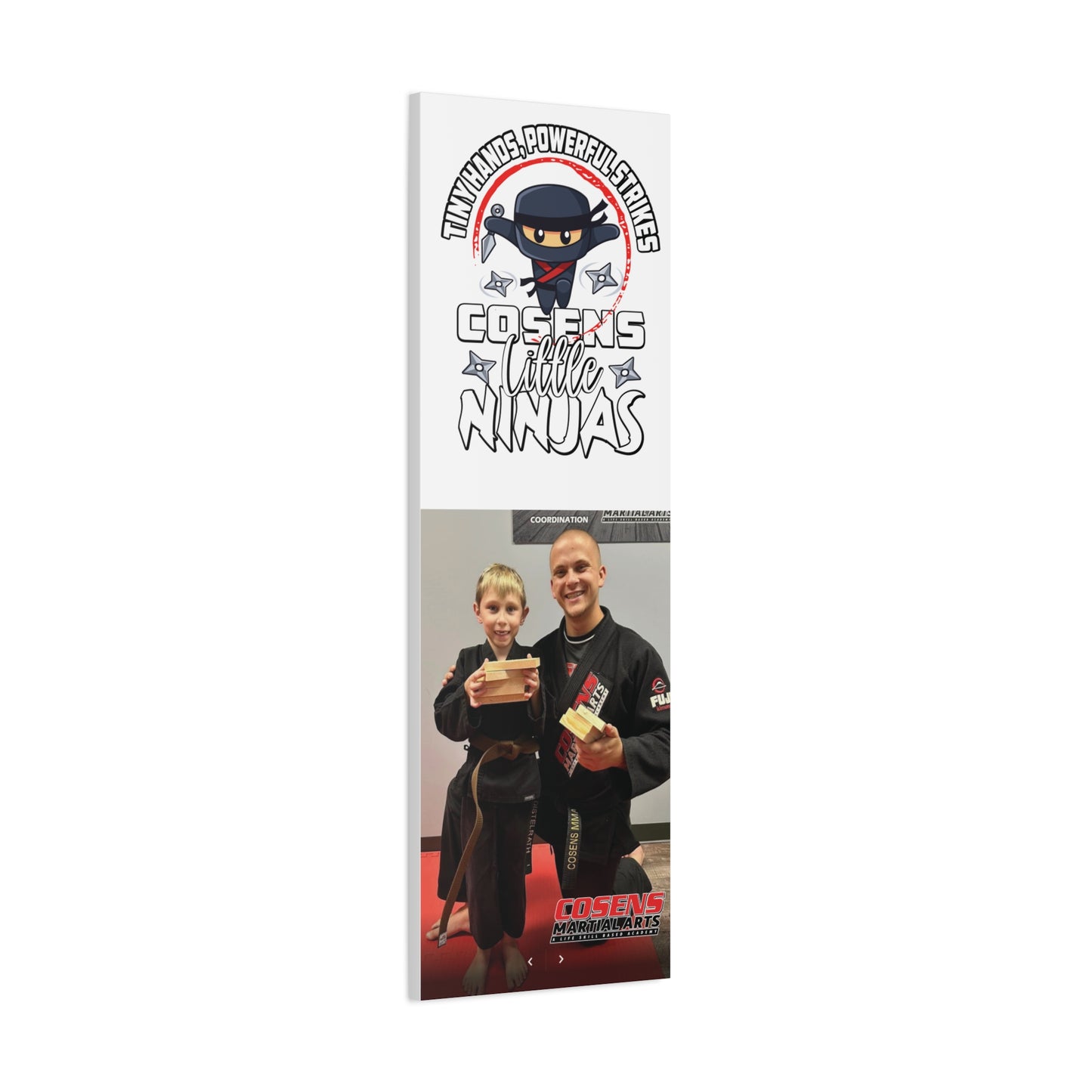 Custom Martial Arts Canvas Prints – A Memorable Gift for Proud Parents!