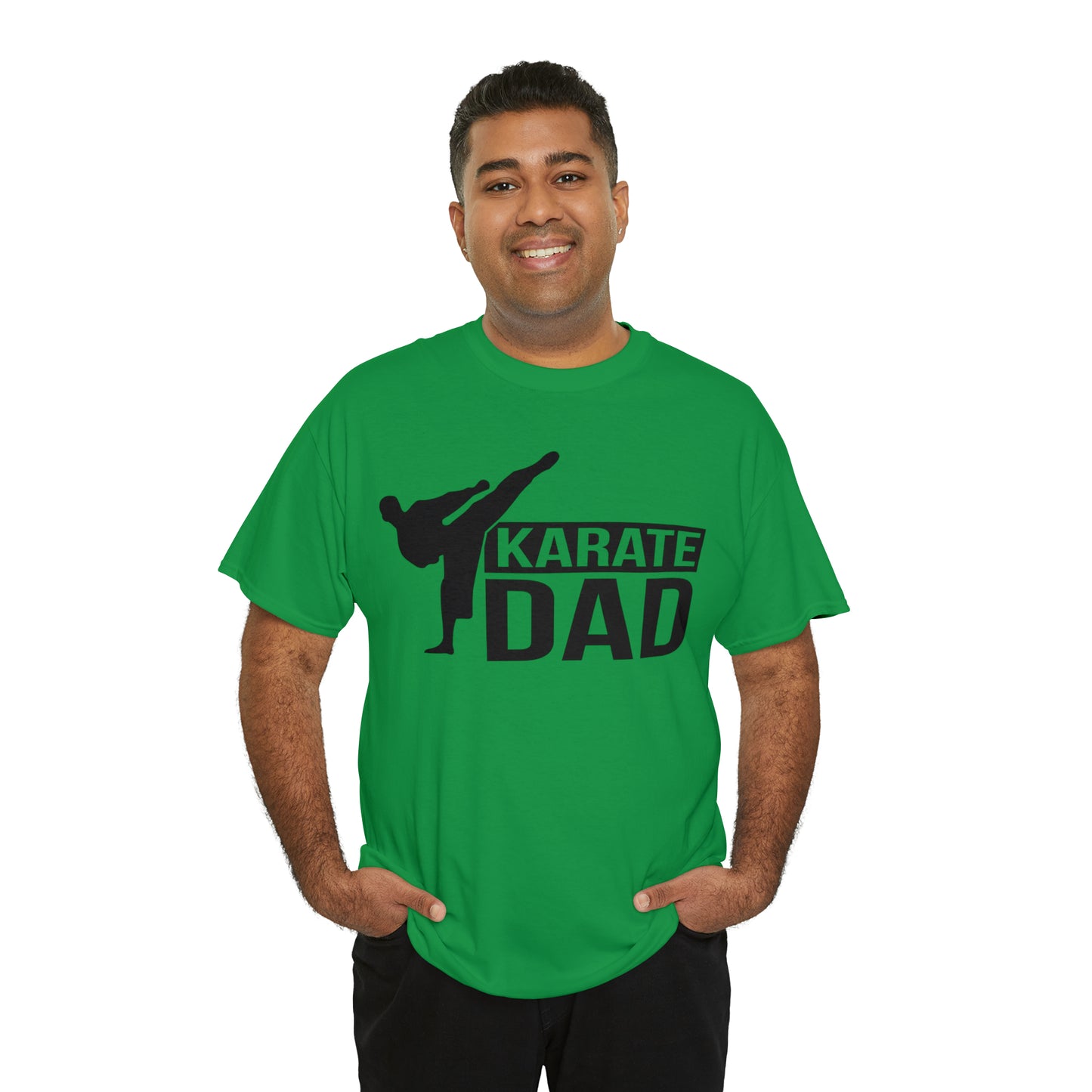 Karate Dad New Heavy Cotton Tee