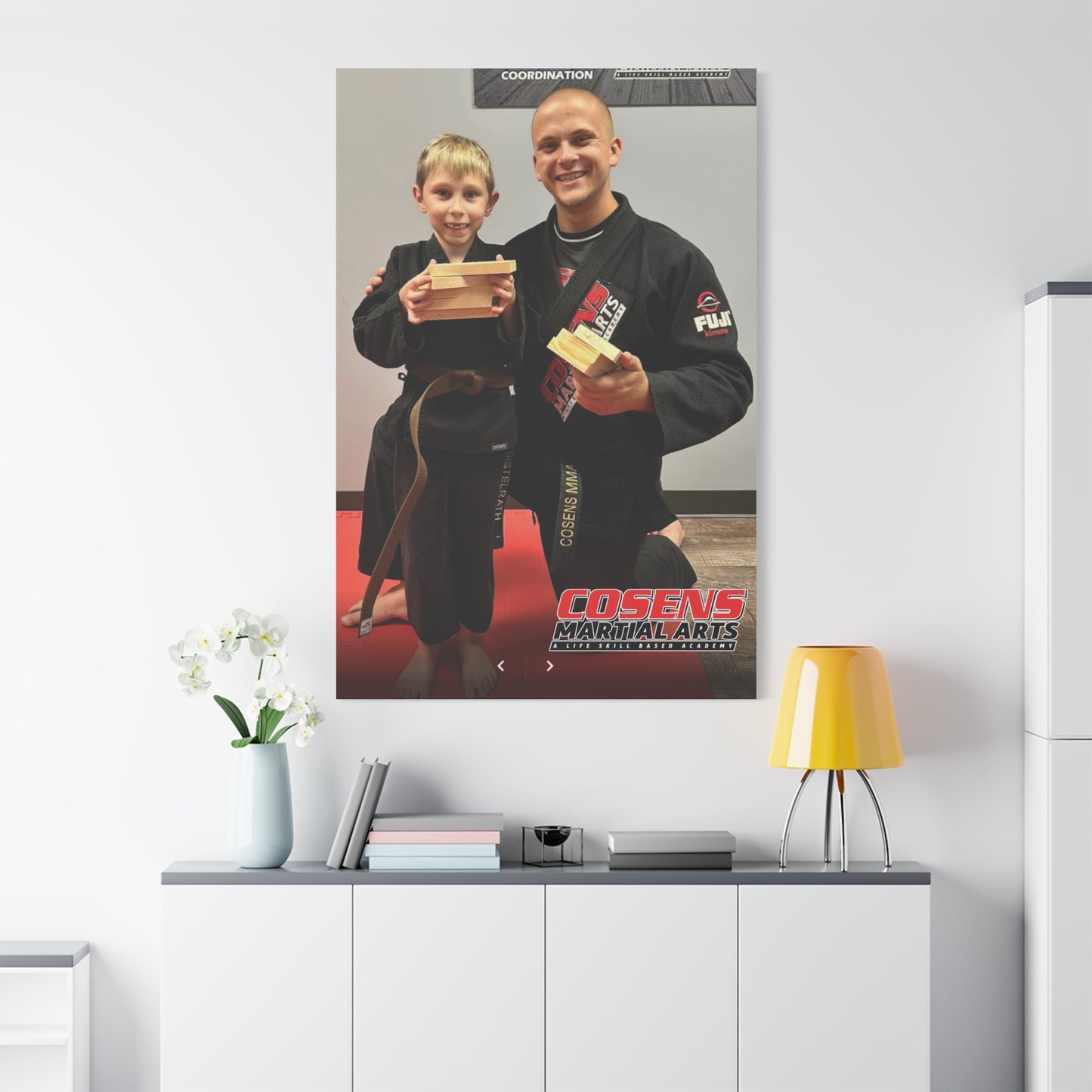 Custom Martial Arts Canvas Prints – A Memorable Gift for Proud Parents!