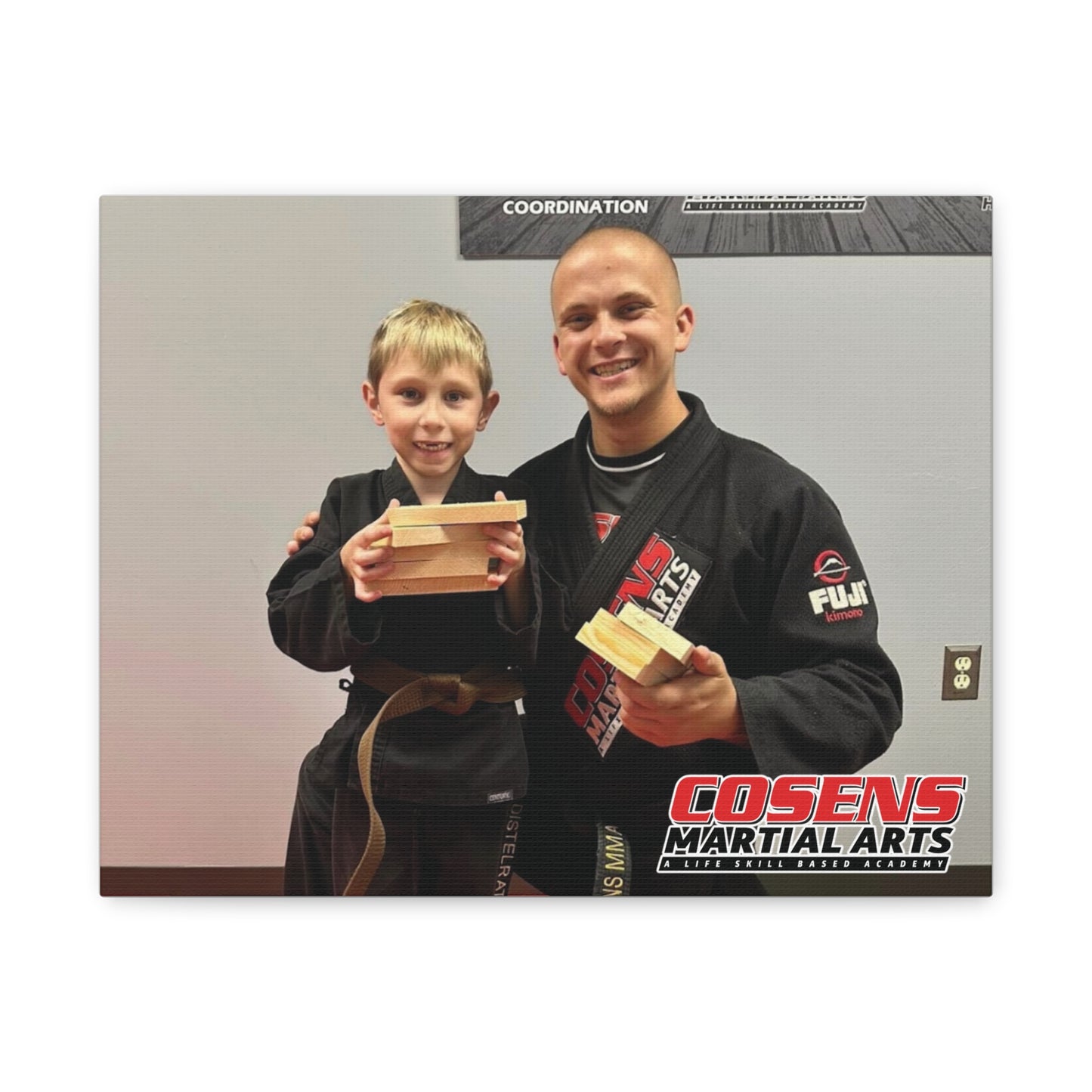 Custom Martial Arts Canvas Prints – A Memorable Gift for Proud Parents!