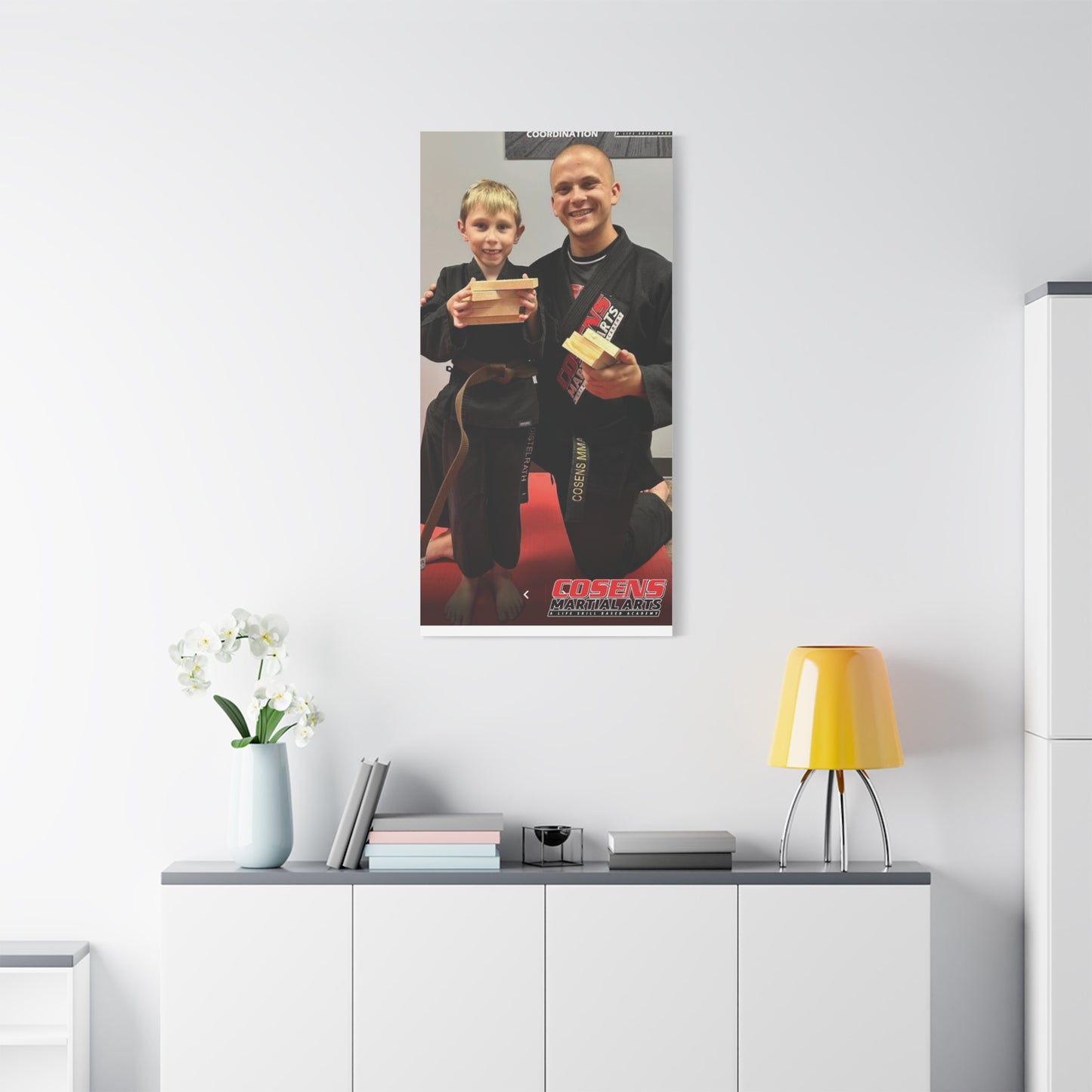 Custom Martial Arts Canvas Prints – A Memorable Gift for Proud Parents!