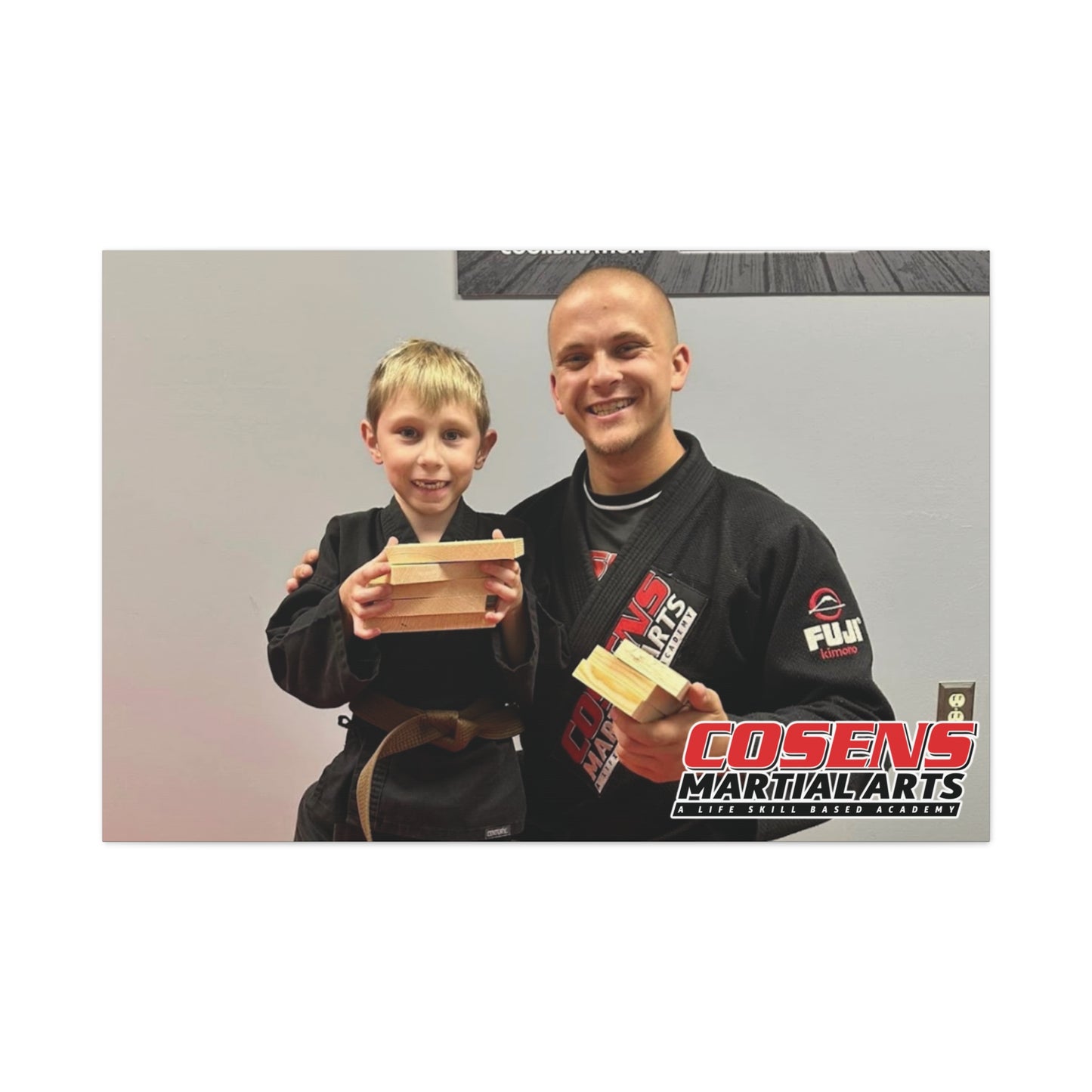 Custom Martial Arts Canvas Prints – A Memorable Gift for Proud Parents!