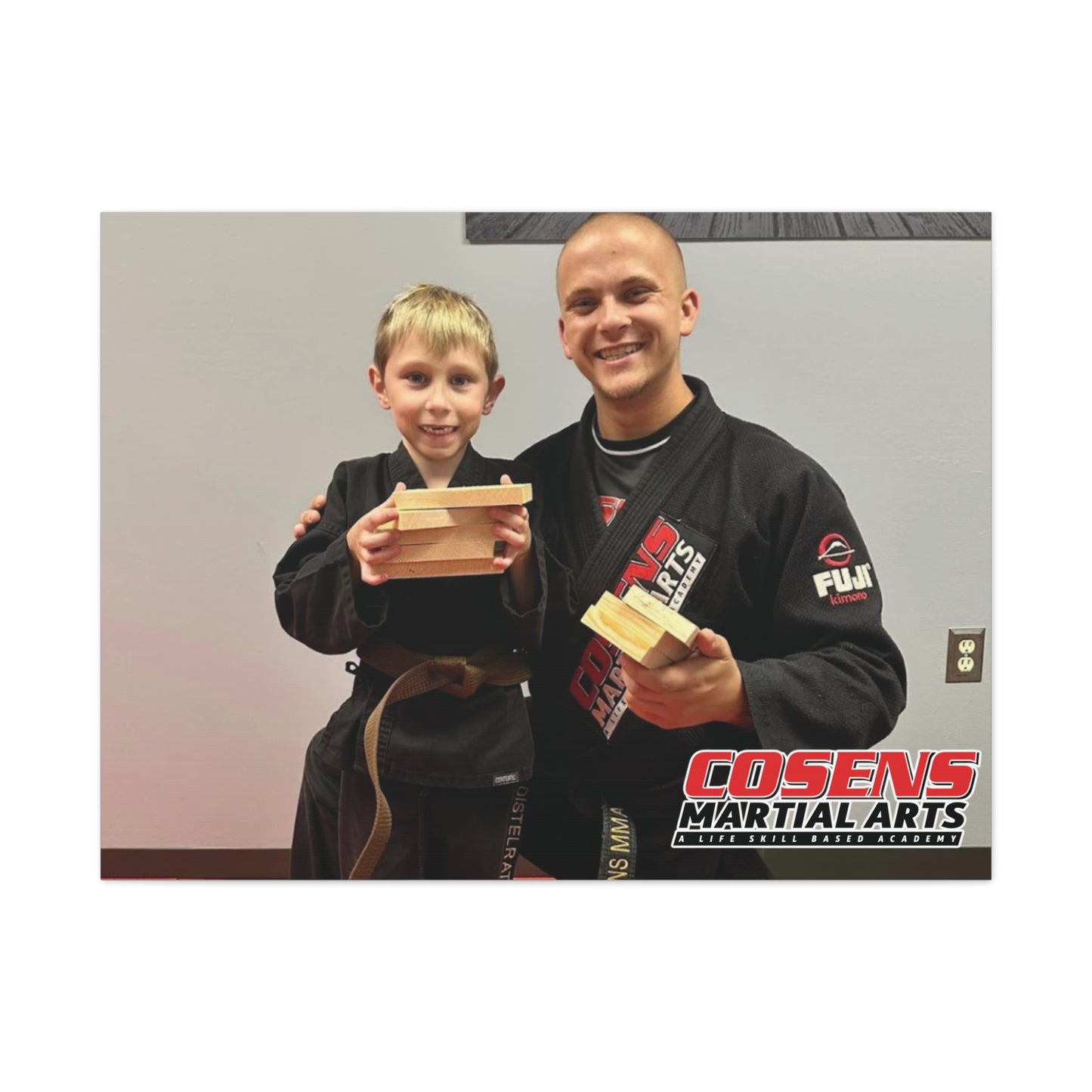 Custom Martial Arts Canvas Prints – A Memorable Gift for Proud Parents!