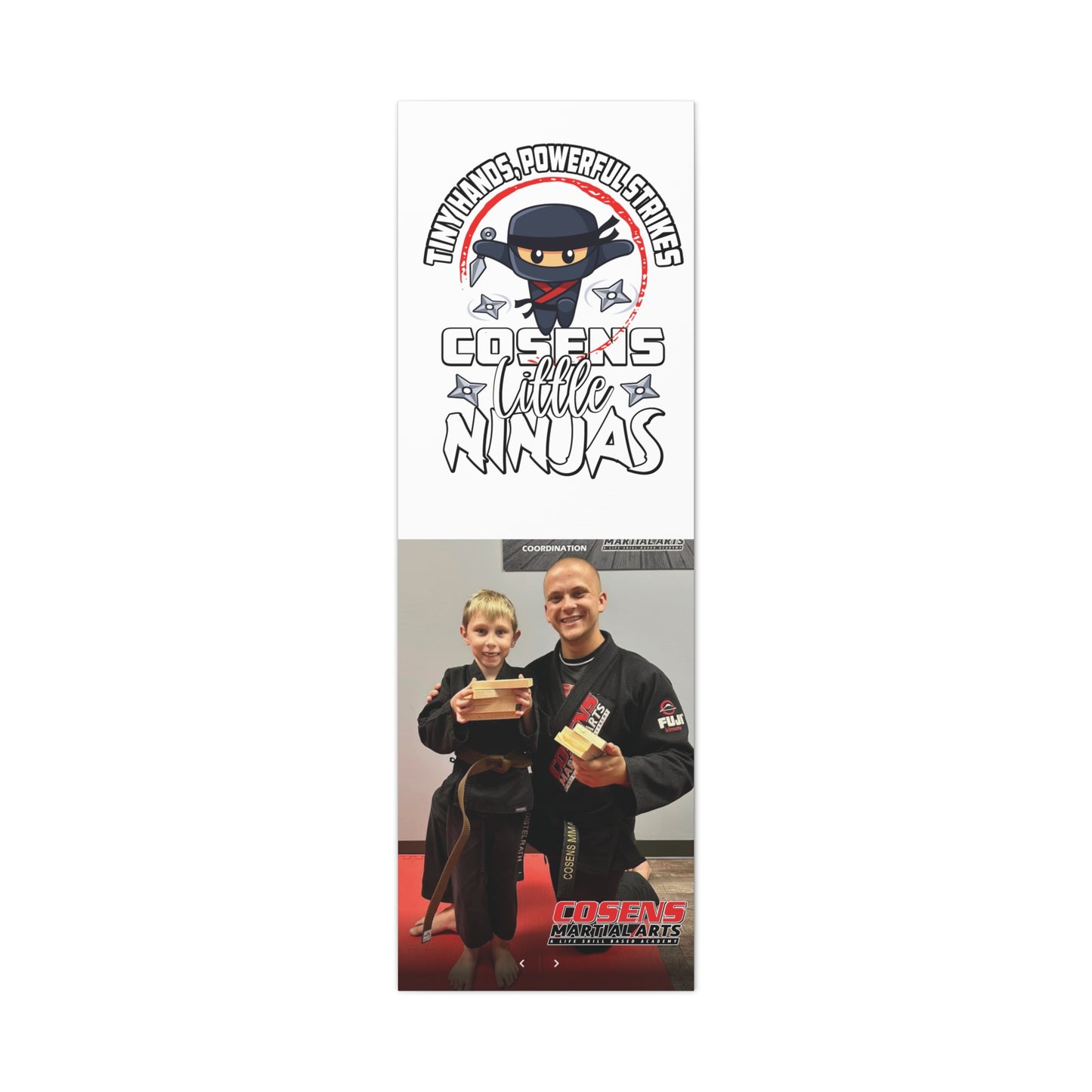 Custom Martial Arts Canvas Prints – A Memorable Gift for Proud Parents!