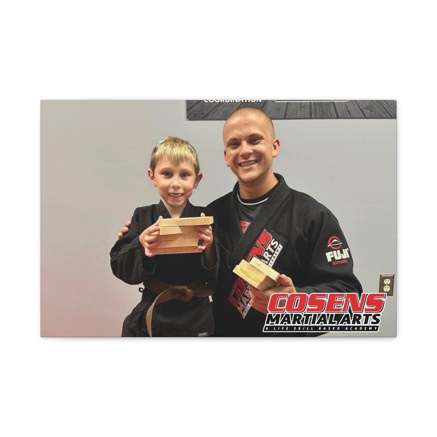 Custom Martial Arts Canvas Prints – A Memorable Gift for Proud Parents!