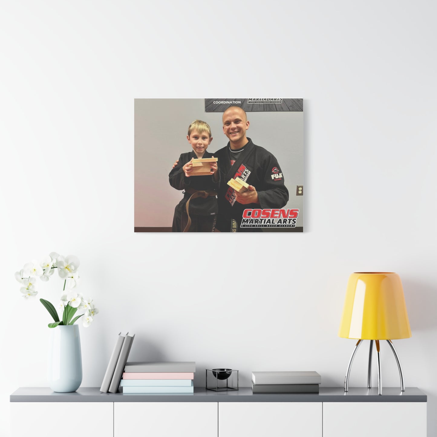 Custom Martial Arts Canvas Prints – A Memorable Gift for Proud Parents!