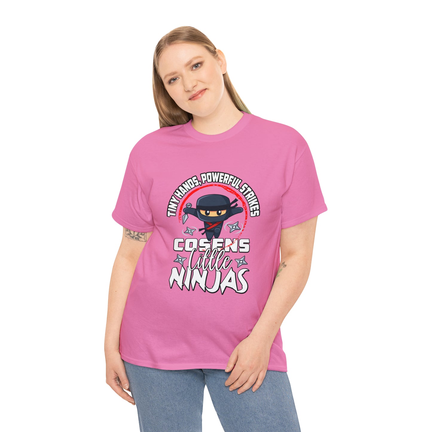 Little Ninjas Adult Unisex Heavy Cotton Tee