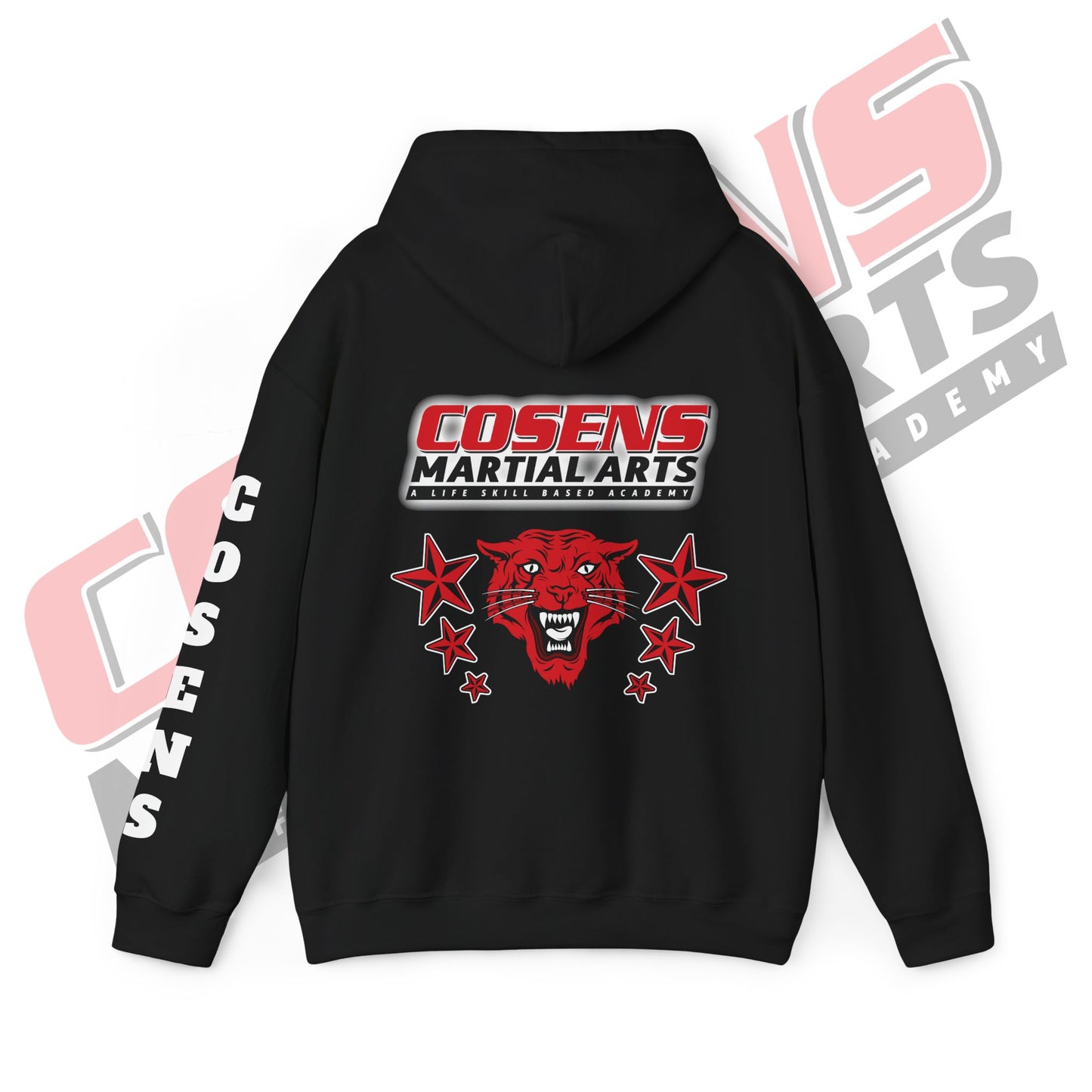 Adult Custom Pullover Hooded Sweatshirt (Name on Sleeve)