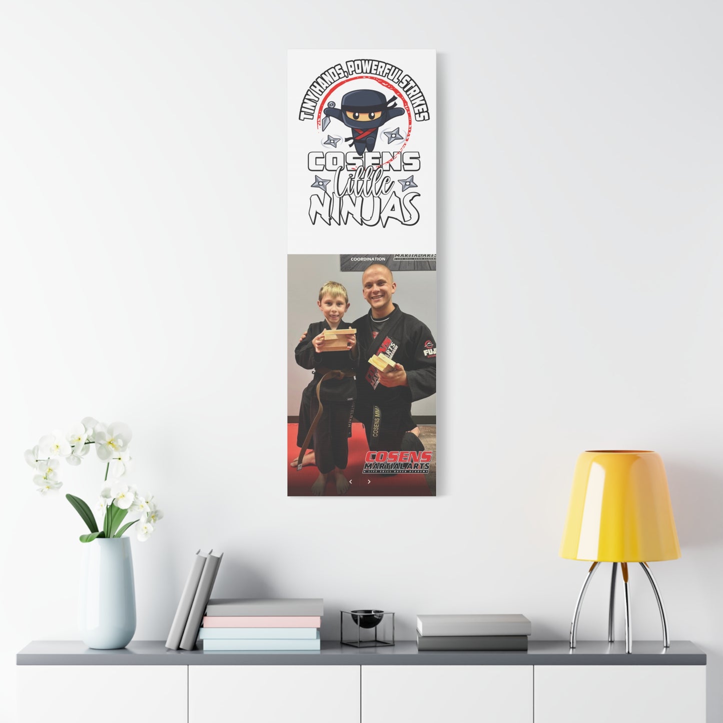 Custom Martial Arts Canvas Prints – A Memorable Gift for Proud Parents!