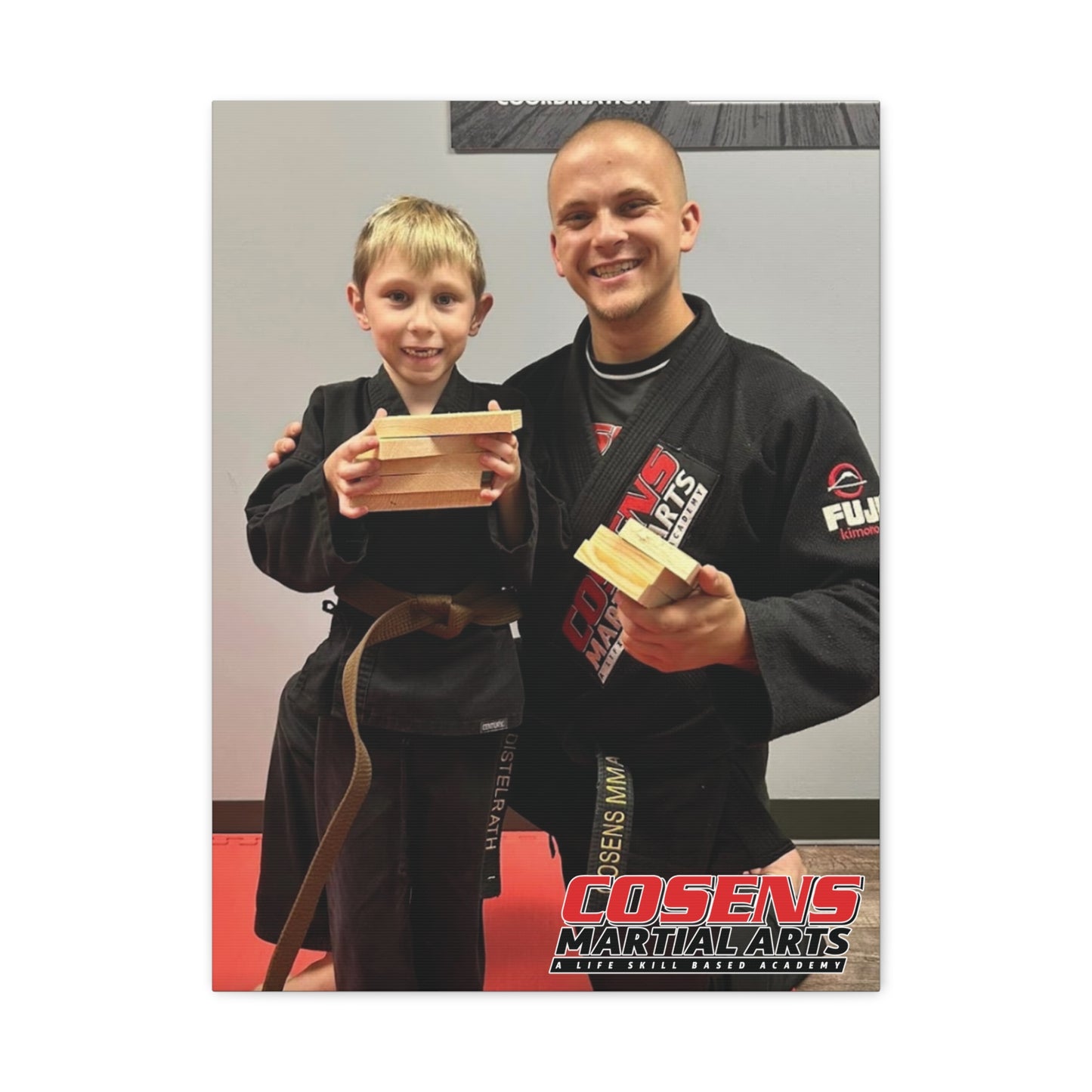 Custom Martial Arts Canvas Prints – A Memorable Gift for Proud Parents!