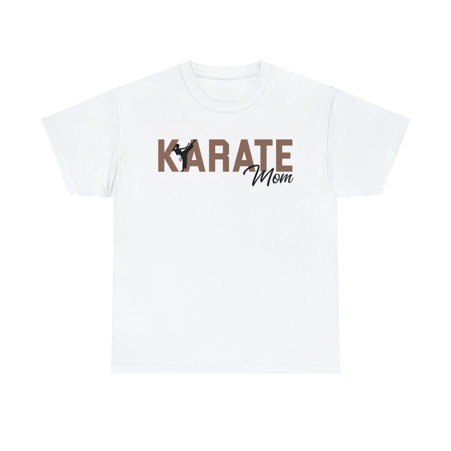 Karate Mom! Shirt For Mom Heavy Cotton Tee