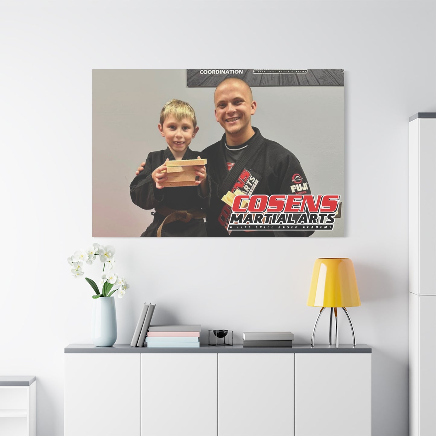 Custom Martial Arts Canvas Prints – A Memorable Gift for Proud Parents!