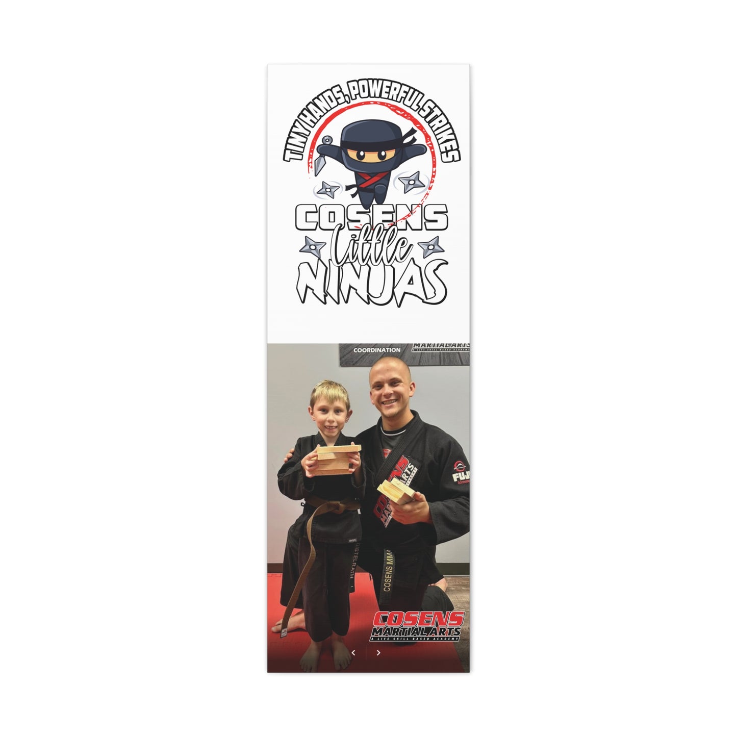 Custom Martial Arts Canvas Prints – A Memorable Gift for Proud Parents!