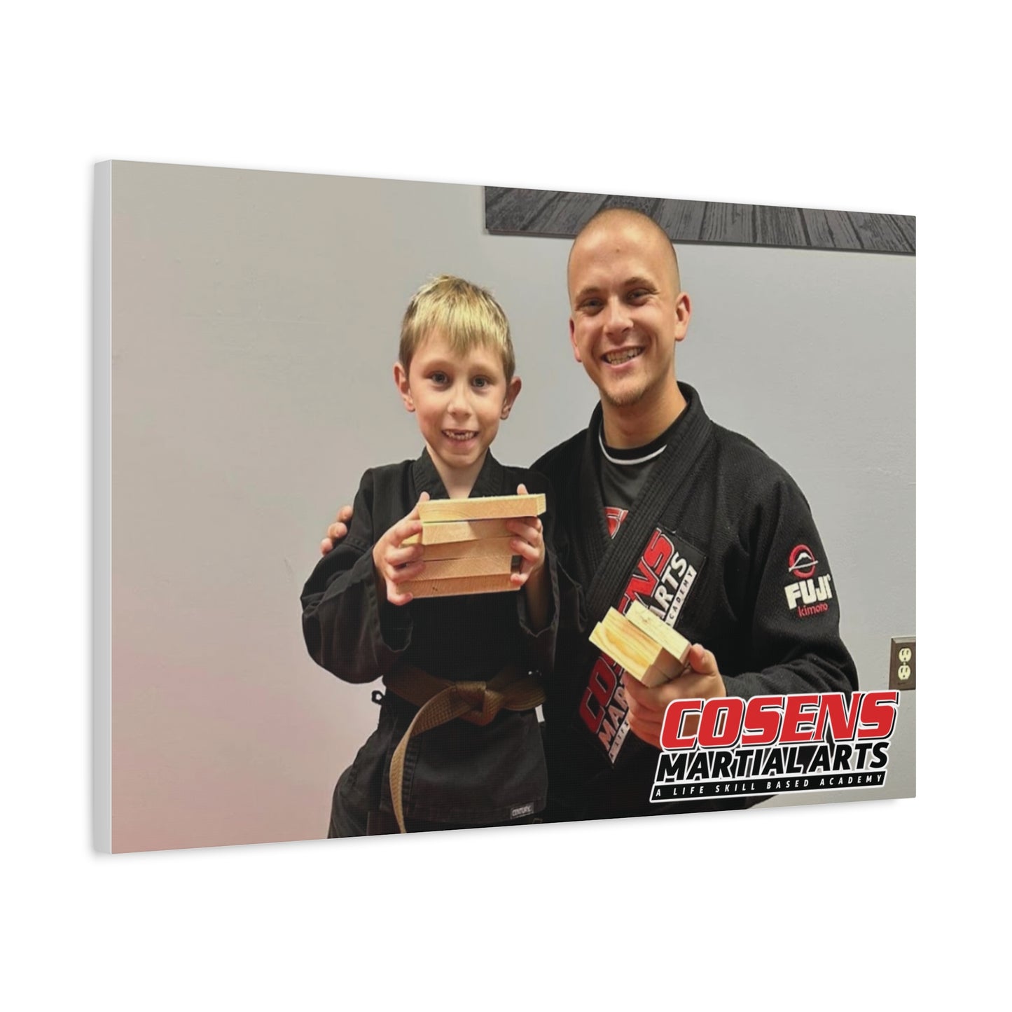 Custom Martial Arts Canvas Prints – A Memorable Gift for Proud Parents!