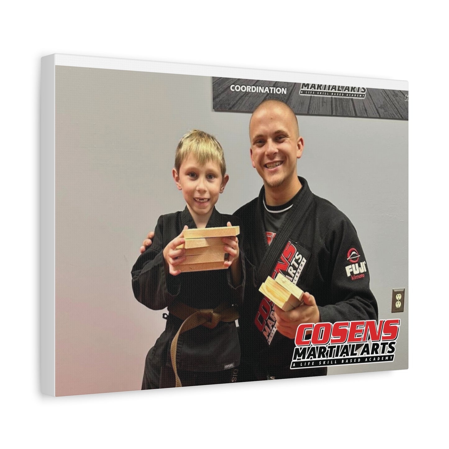 Custom Martial Arts Canvas Prints – A Memorable Gift for Proud Parents!