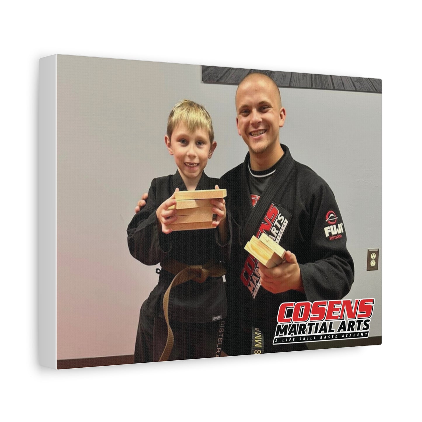 Custom Martial Arts Canvas Prints – A Memorable Gift for Proud Parents!